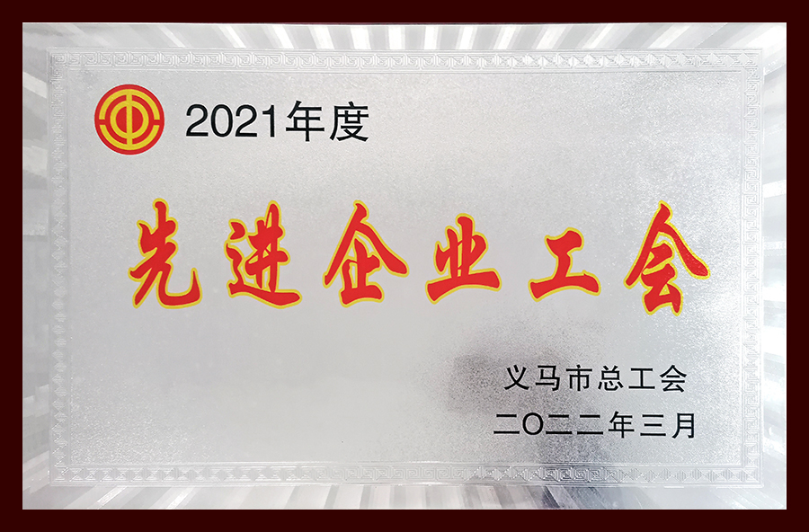 2021年度先進企業(yè)工會